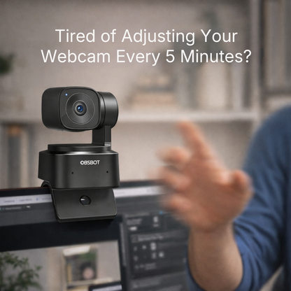 OBSBOT Tiny SE: Professional AI-Tracking Webcam That Follows Your Every Move—At a Price That Won't Break Your Budget